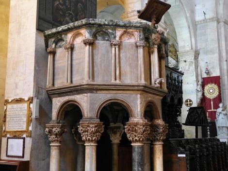 Trogir: Kathedrale - Kanzel (2016)