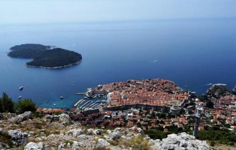 Dubrovnik: Blick vom Berg Srd (2015)