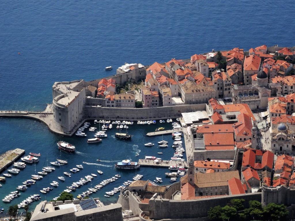 Dubrovnik: Blick vom Berg Srd (2015)
