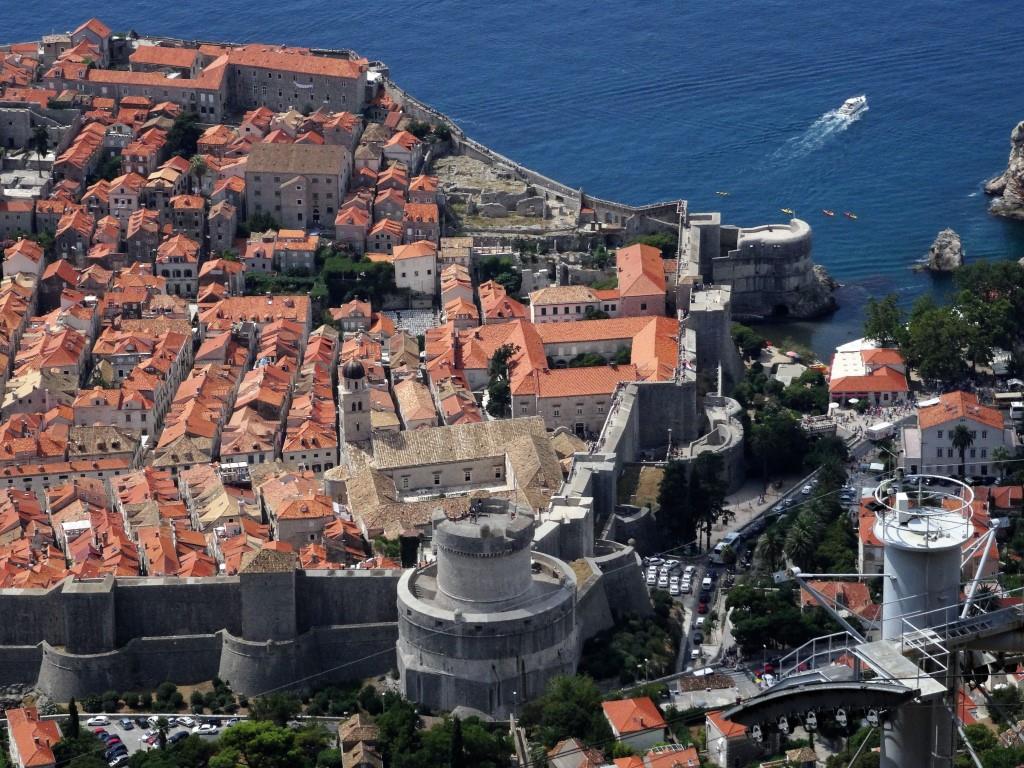 Dubrovnik: Blick vom Berg Srd (2015)