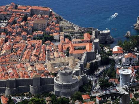 Dubrovnik: Blick vom Berg Srd (2015)