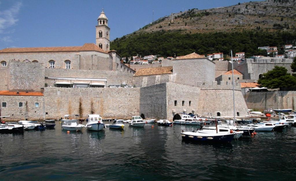 Dubrovnik: Blick zum Dominikanerkloster (2015)