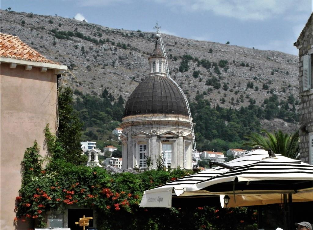 Dubrovnik: Blick vom Boskovicplatz zur Kathedrale (2015)