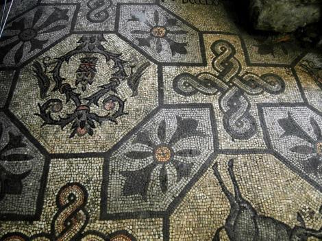 Aquileia: Dom - Fußbodenmosaik [Nordhalle] [Krypta der Ausgrabungen] (2017)