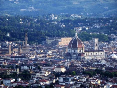 Blick aus Fiesole auf Florenz (2017)