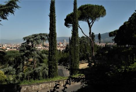 Blick von San Miniato al Monte auf Florenz (2017)