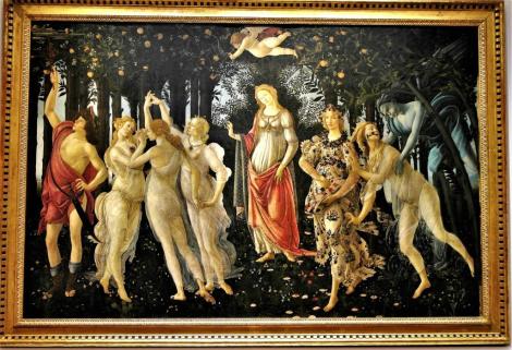 Uffizien: "Frühling" von Botticelli (2017)