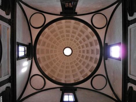 San Lorenzo: Neue Sakristei - Kuppel [von Michelangelo] (2017)