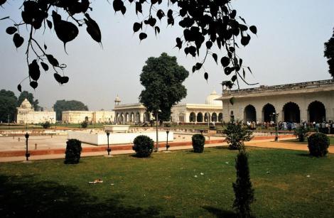 Delhi: Rotes Fort - Blick in den Privatbereich des Moguls (2000)