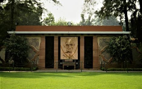 Delhi: Gandhi-Haus [Ort seiner Ermordung] (2000)