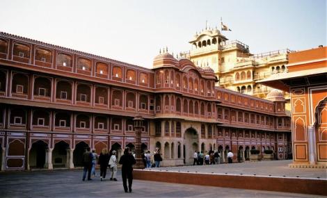 Jaipur: Maharadscha-Palast - 2. Hof (2000)