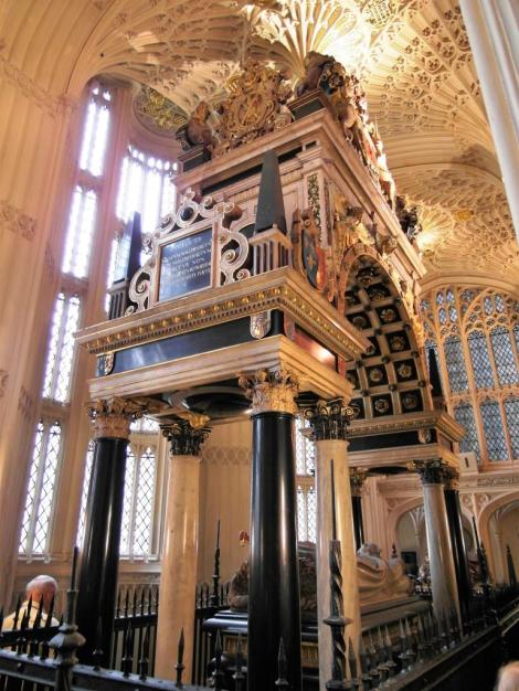 Westminster Abtei: Kapelle Heinrichs VII. - Grabmal Maria Stuarts (2014)