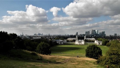Greenwich: Blick vom Observatorium (2014)