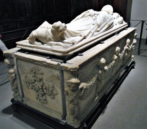 Dom: Grabmal der Ilaria del Carretta in der Sakristei (2017)