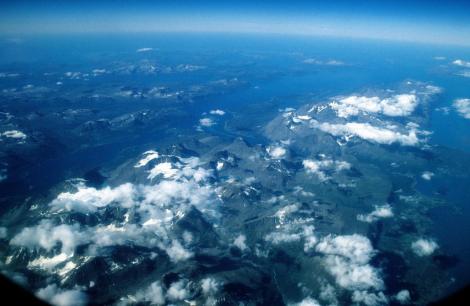 Nordnorwegen aus dem Flugzeug (1998)
