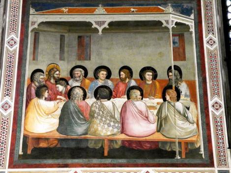 Arenakapelle - Südwand: "Abendmahl" von Giotto (2017)