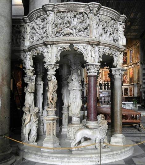 Dom: Kanzel von Giovanni Pisano (2017)