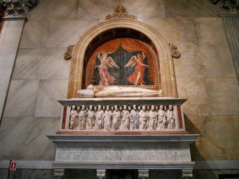 Dom: Grabmal Kaiser Heinrichs VII. im Südquerhaus (2017)