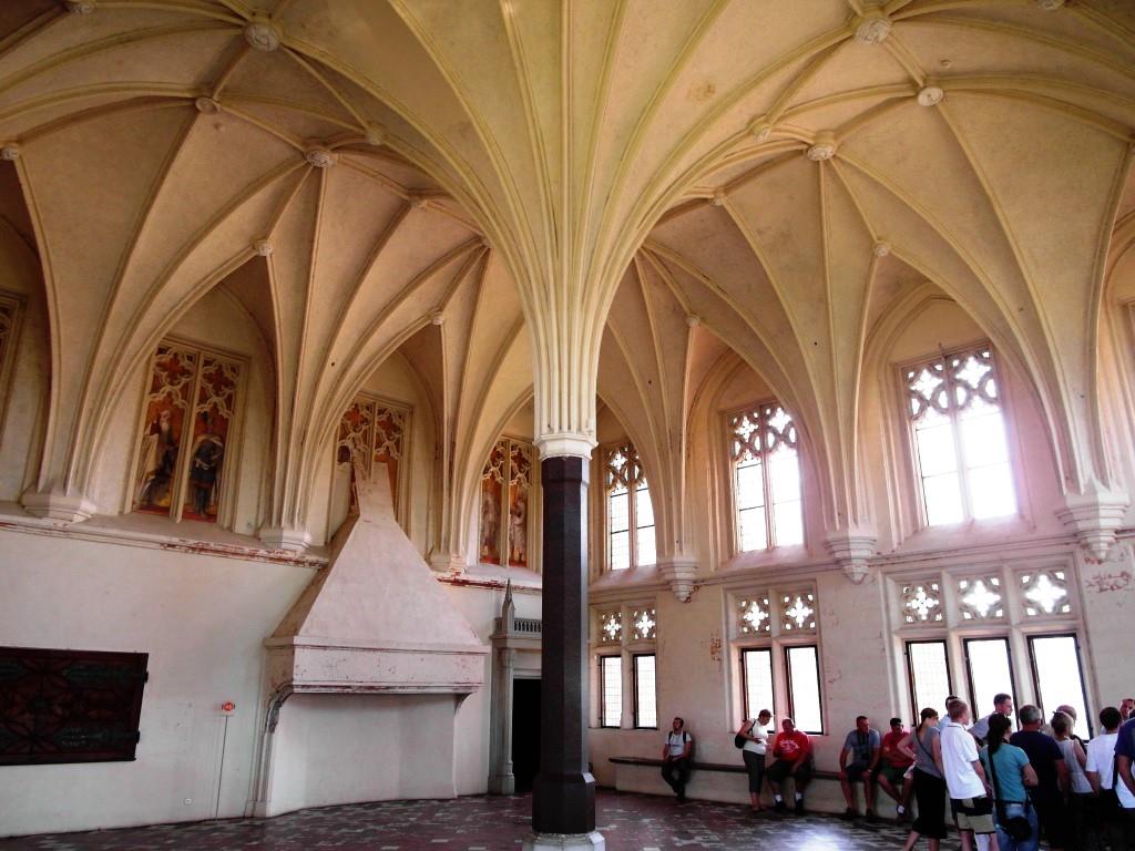 Bild der Marienburg, Malbork - Sommerremter im Mittelschloss