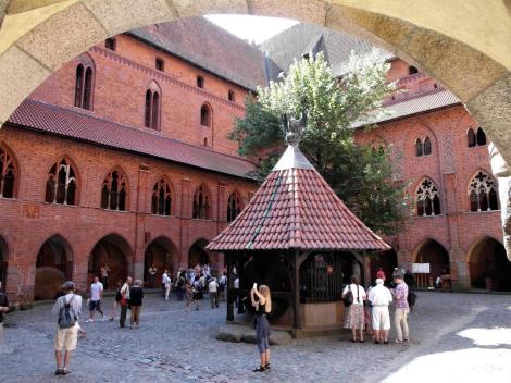 Bild der Marienburg, Malbork - Kreuzgang des Hochschlosses