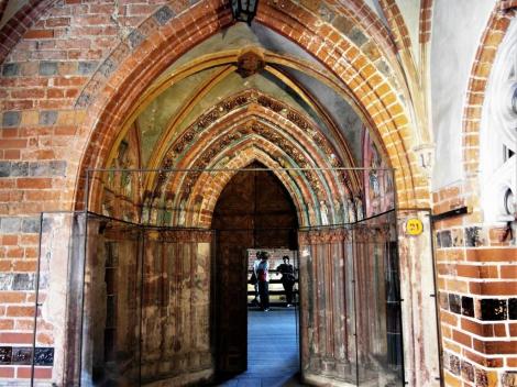 Bild der Marienburg, Malbork - Goldene Pforte im Hochschloss