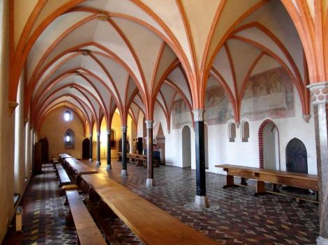 Bild der Marienburg, Malbork - Refektorium im Hochschloss