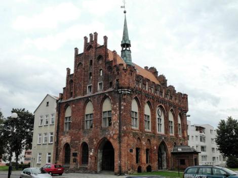 Bild des Rathauses in Marienburg, Malbork