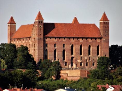 Bild der Deutschordensburg in Mewe, Gniew
