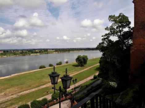 Graudenz [poln. Grudziądz]: Blick auf die Weichsel (2012)