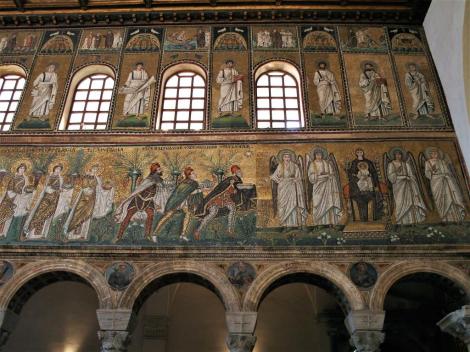 Sant' Appolinare Nuovo: linke Seite (2017)