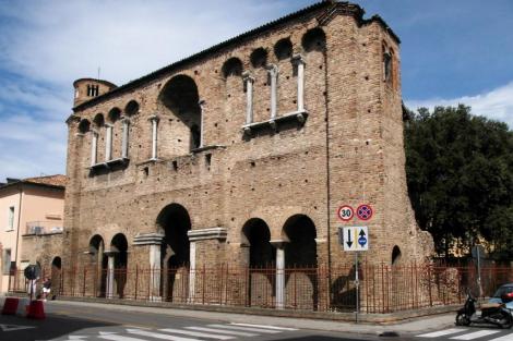 Ehemalige Salvatorkirche [auch als Palast des Theoderich bezeichnet] (2017)