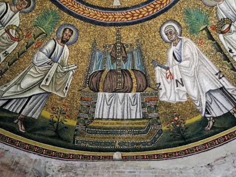 Baptisterium der Arianer: Kuppelmosaik (2017)