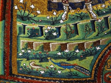 San Vitale: Mosaik im Chor (2017)