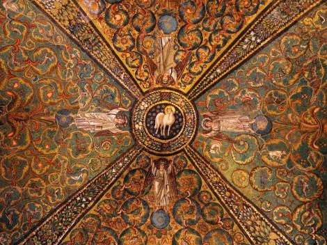 San Vitale: Mosaik im Chor (2017)