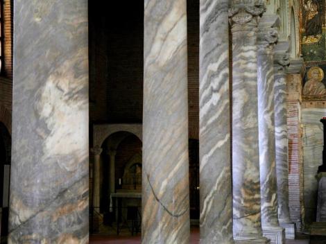 Sant' Apollinaris in Classe: Säulen (2017)