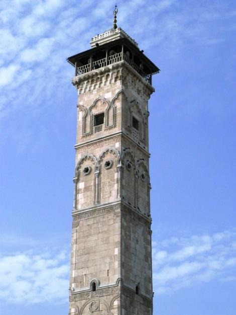 Aleppo: Minarett der Omaijadenmoschee (2008)