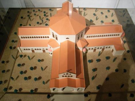 Simeonskloster: Modell der Kirche [Museum für Natur und Mensch Oldenburg]