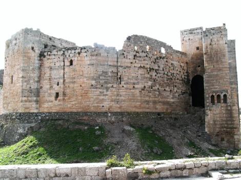 Krak des Chevaliers mit dem Nordturm (2008)