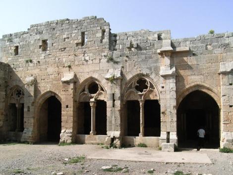Krak des Chevaliers: Vorhalle des Großen Saals (2008)