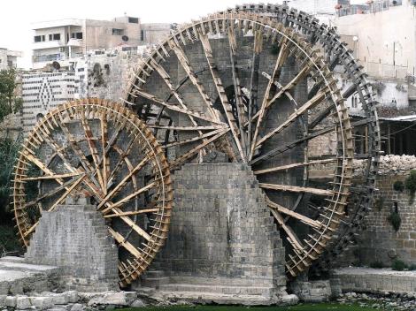 Hama: Wasserräder ["Norias"] am Orontes (2008)