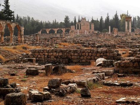 Anjar: Ruine des Omaijadenpalasts (2008)