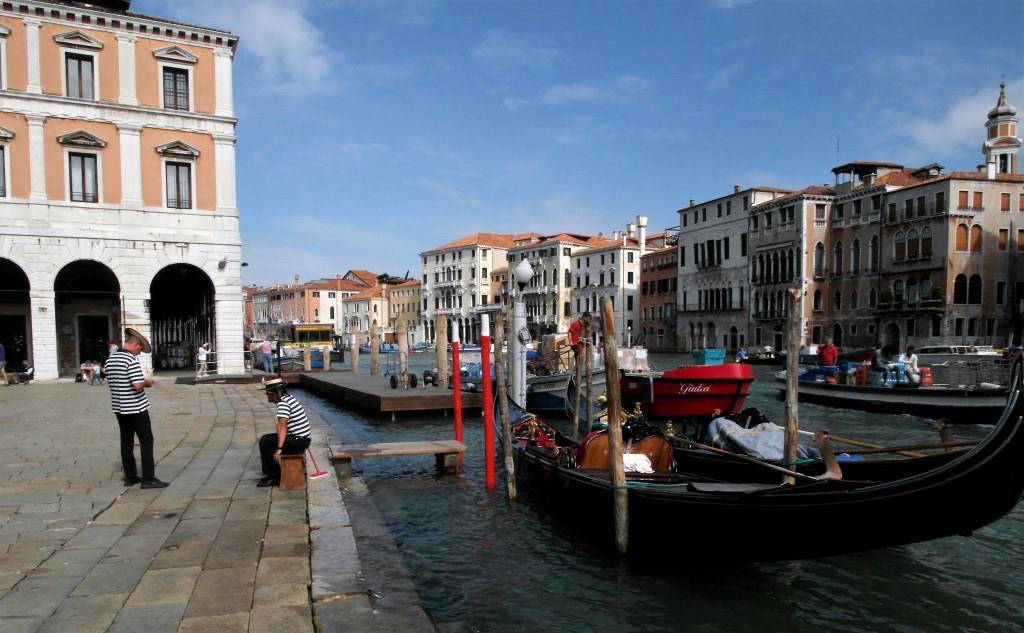 Canal Grande: Blick vom Campo Erberia (2017)