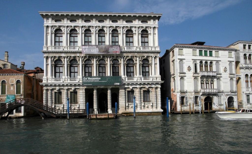 Canal Grande: links Ca' Rezzonico (2017)