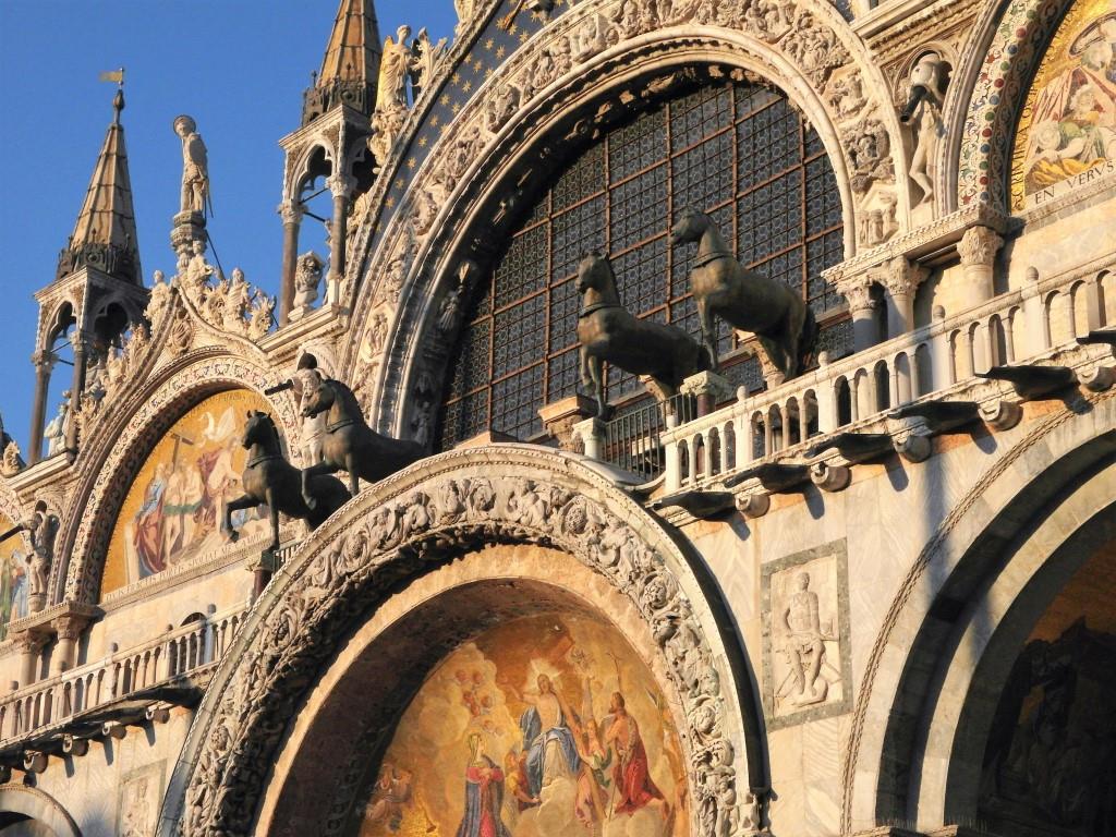 San Marco: Westfassade - Bronzepferde [Kopien] (2017)