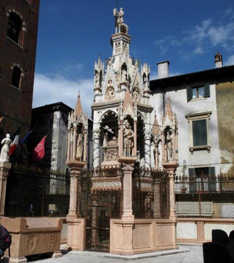 Scaligergräber: Grabmal von Cansignorio (2017)