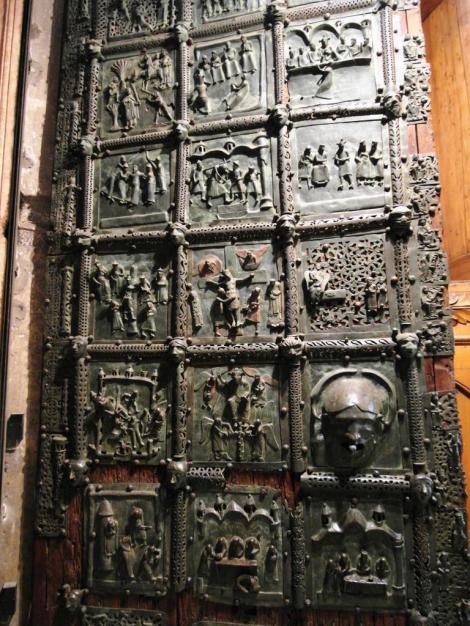 San Zeno: Bronzetür links (2017)