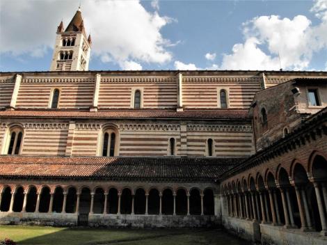 San Zeno: Kreuzgang und Kirche (2017)