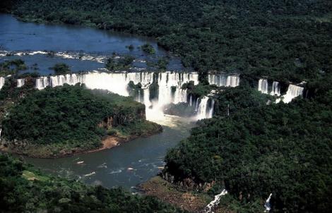 Iguaçu-Fälle von oben (2003)