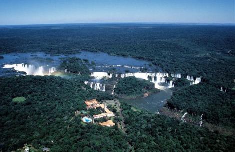 Iguaçu-Fälle von oben (2003)