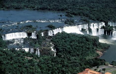 Iguaçu-Fälle von oben (2003)